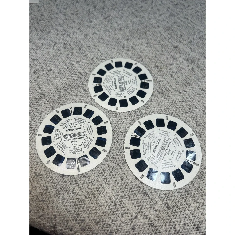 Sawyer's View Master Reel #B 224 Modern Israel Nations of the World circa 1960s